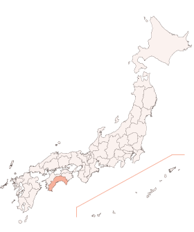 全国の中の高知県